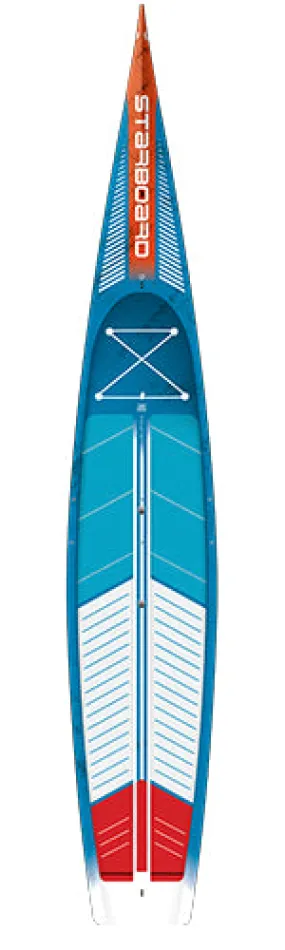 2025 STARBOARD 14'0" X 27.5" SPRINT BLUE CARBON SUP BOARD WITH CARRYING CASE