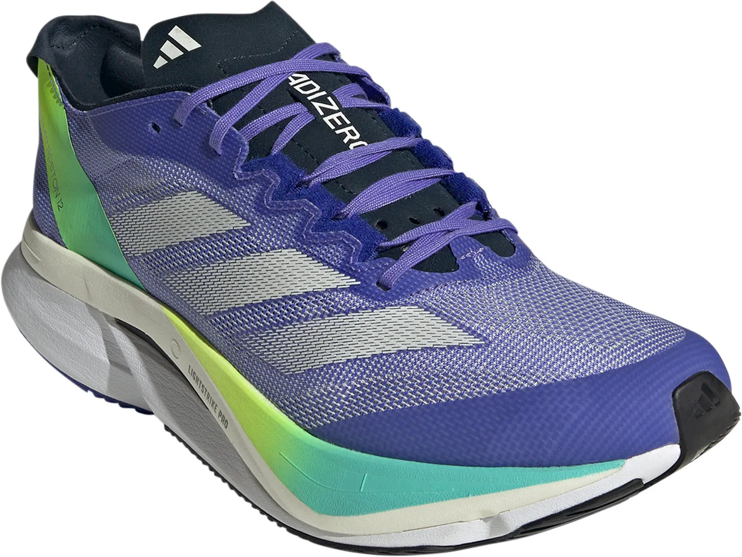 adidas Adizero Boston 12 Mens Running Shoes - Blue