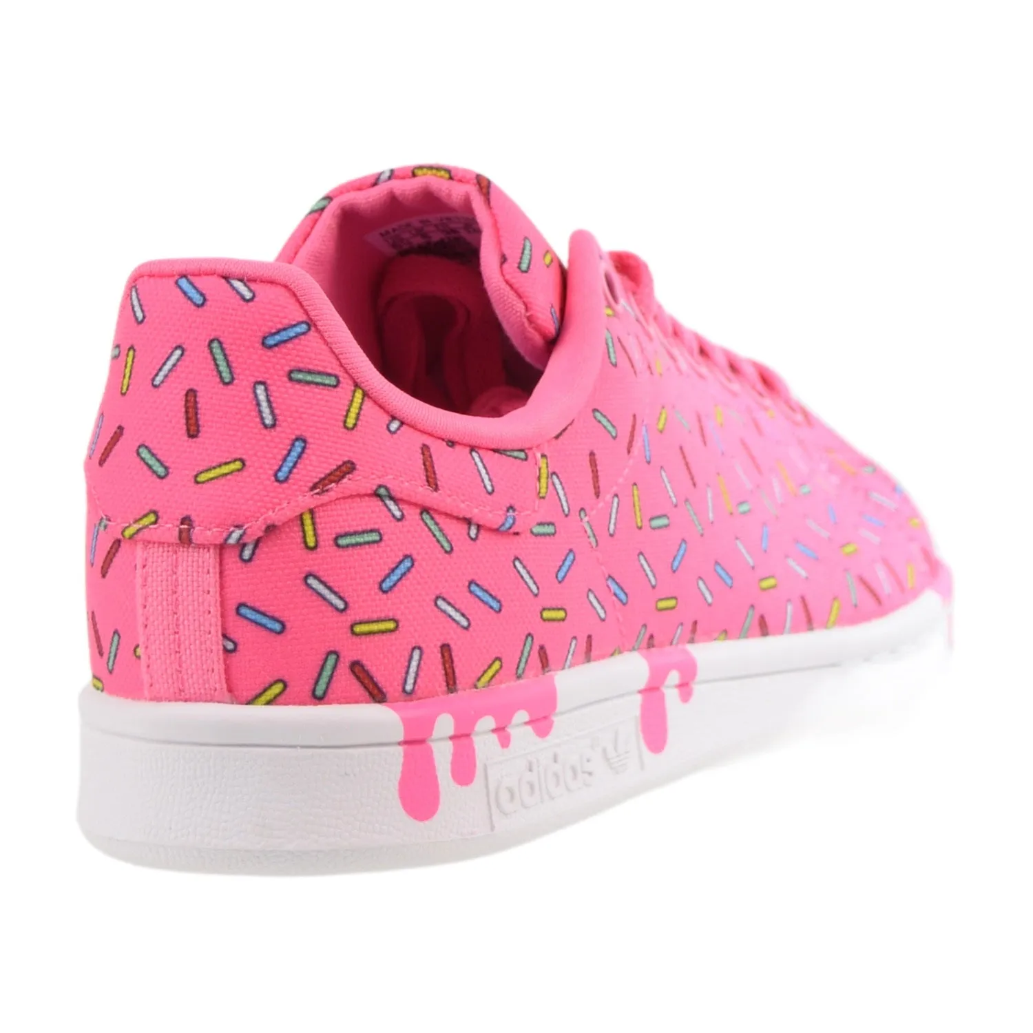 Adidas X The Simpsons Stan Smith Big Kids' Shoes Semi Solar Pink-Cloud White