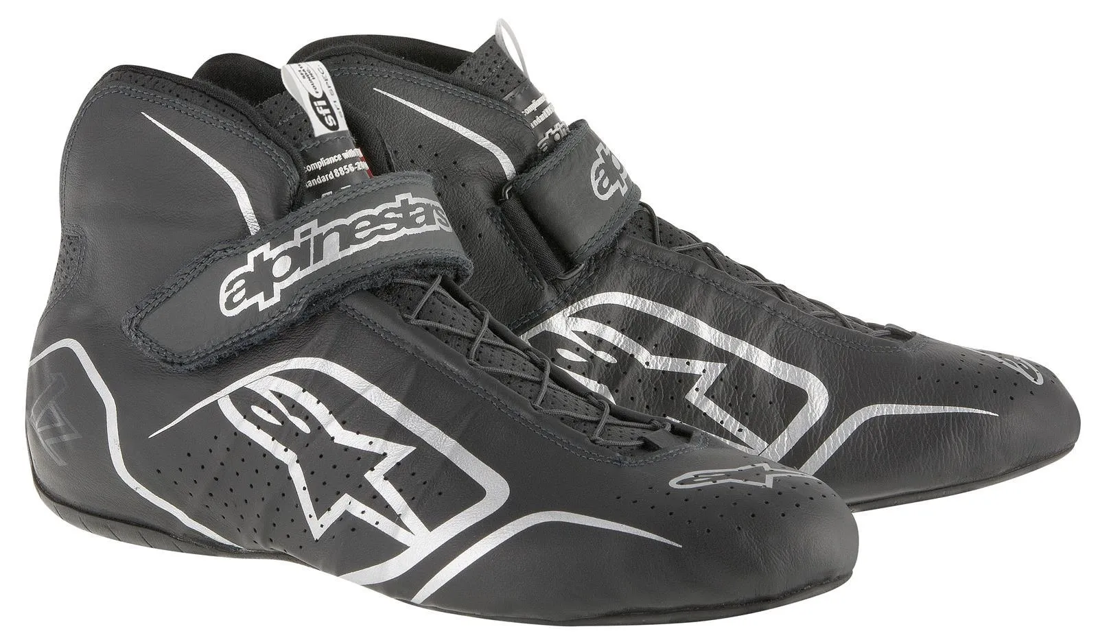 ALPINESTARS TECH 1-Z SHOE BLACK ANTHRACITE SZ 11