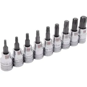 DYNAMIC 3/8" D 9 PC STD LENGTH TORX SKT SET