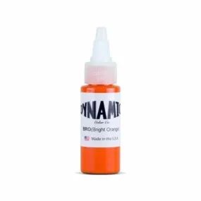 Dynamic Bright Orange Tattoo Ink