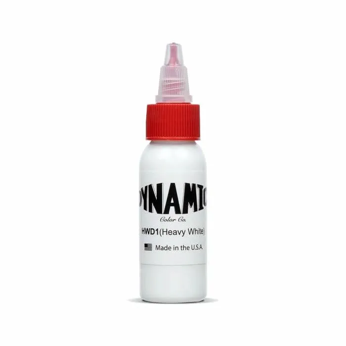 Dynamic Heavy White Tattoo Ink