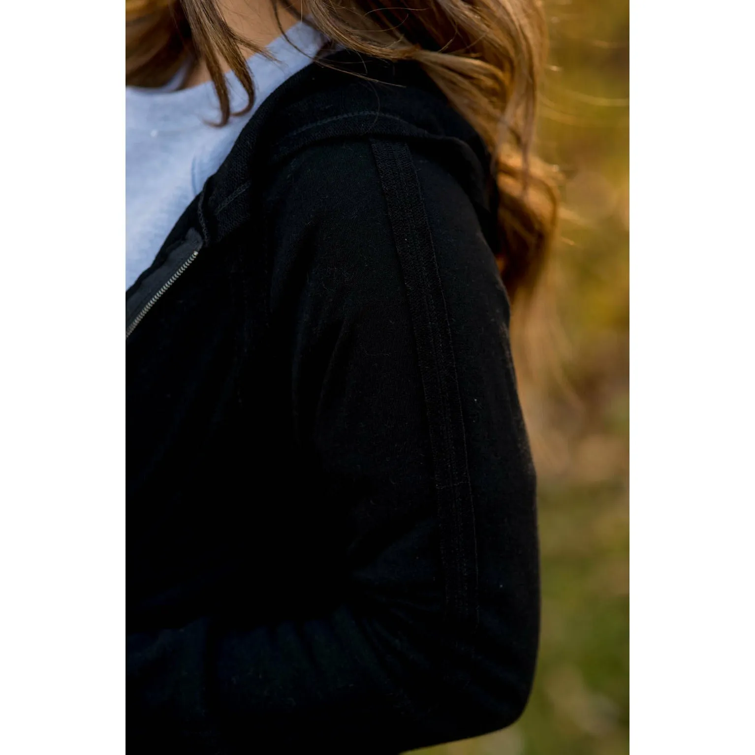 Easy Wear Flutter Bottom Zip Jacket