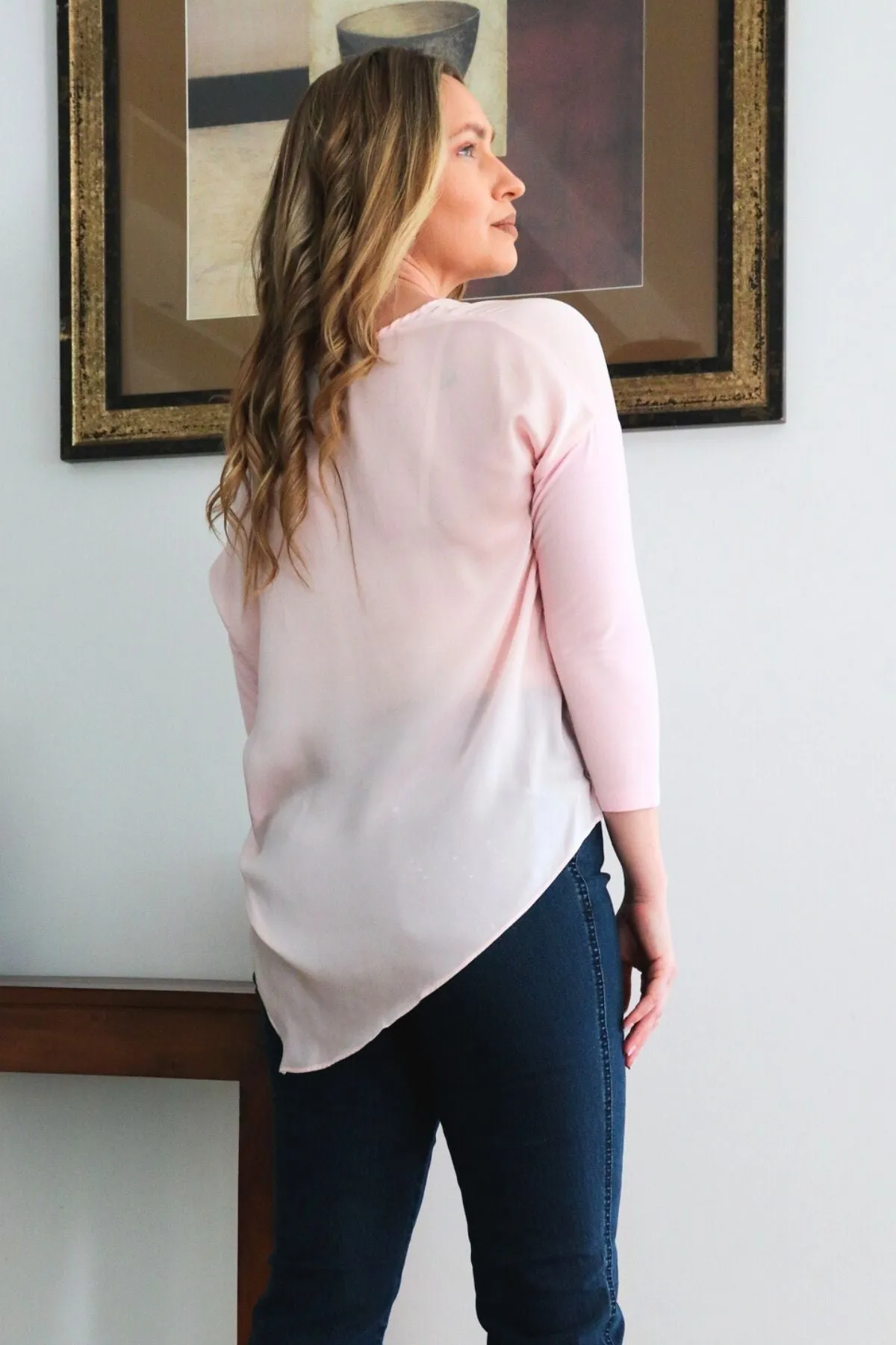 Easy Wear Top - Pink