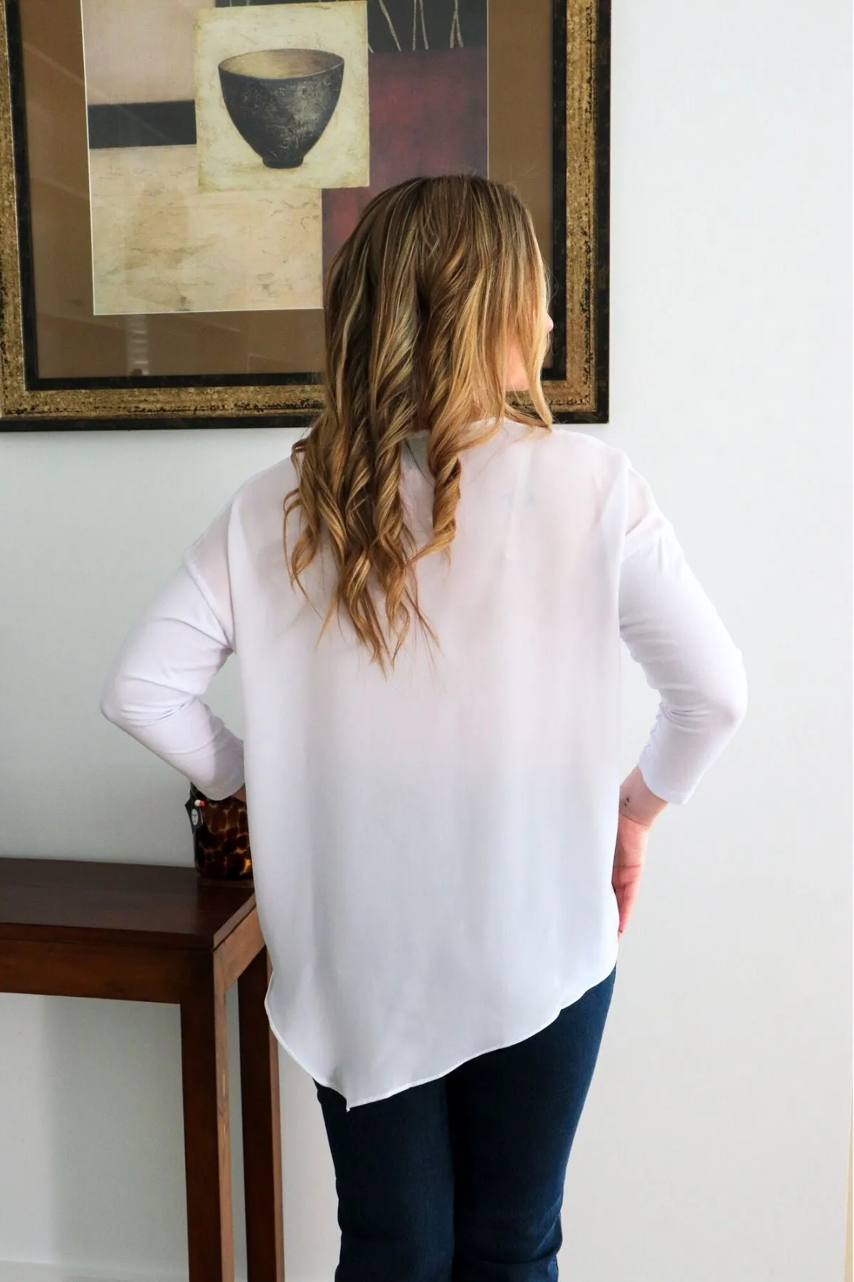 Easy Wear Top - White