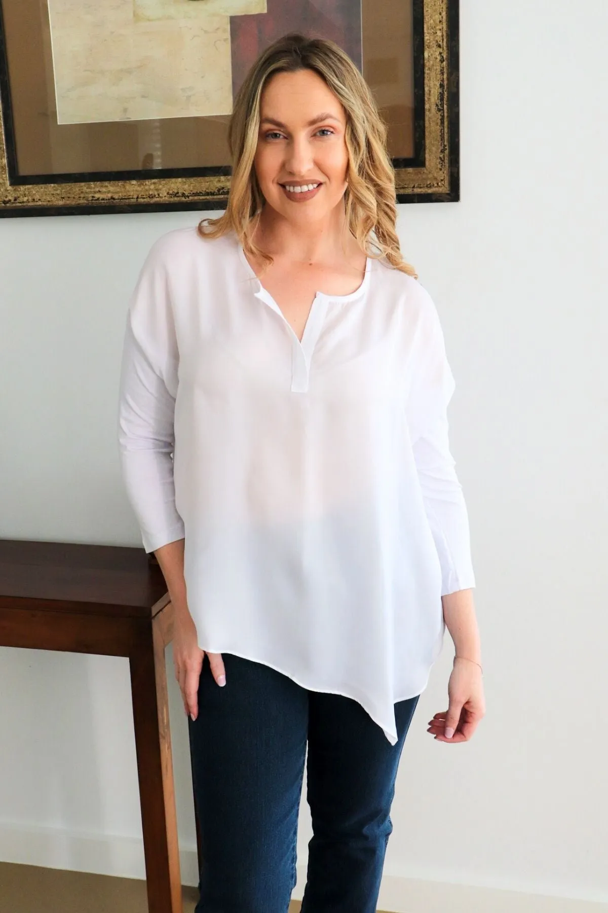 Easy Wear Top - White