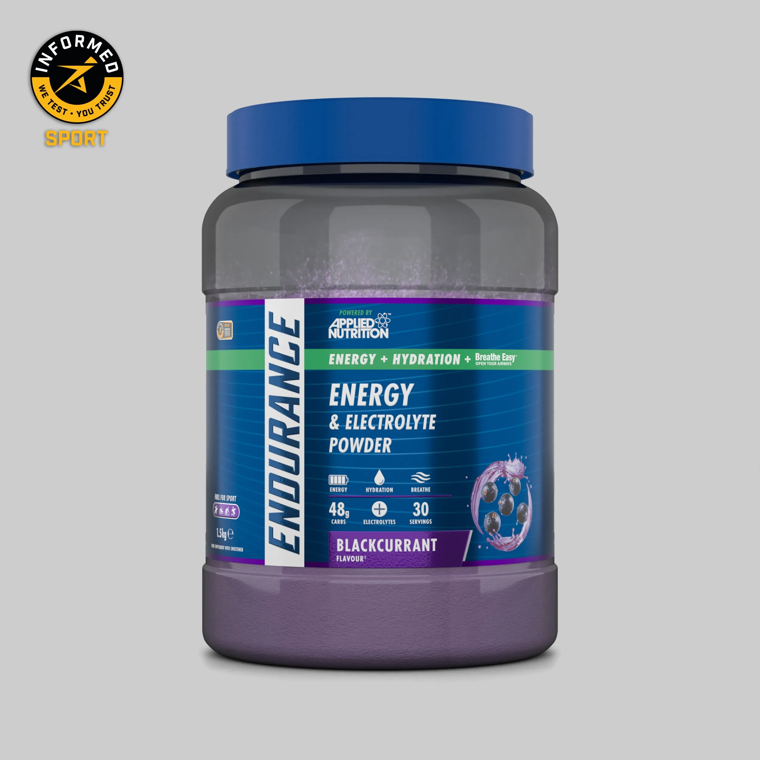 Endurance Breathe - Energy & Hydration Powder 1.5kg (30 Servings)