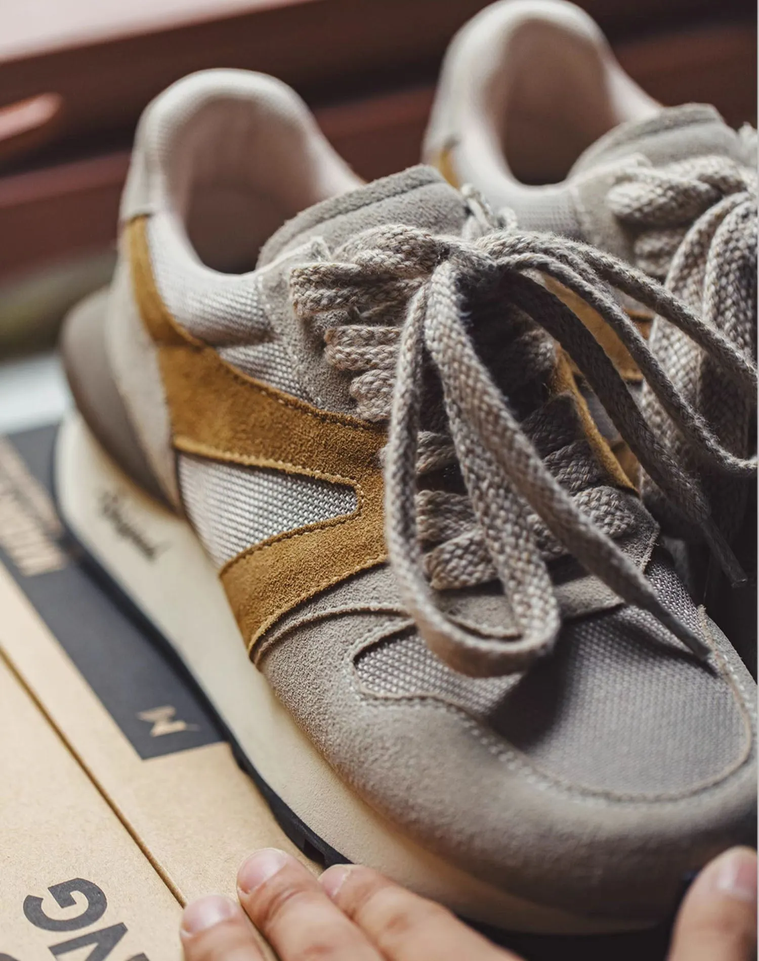 Forrest Gump Jogging Breathable Thick Bottom Waffle Men's Sports Shoes