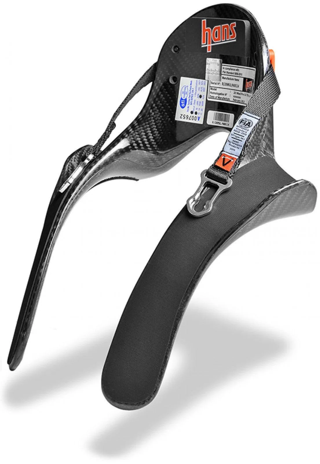 HANS Device Pro Ultra Lite Head & Neck Restraint Post Anchors Medium 30 Degrees FIA ONLY
