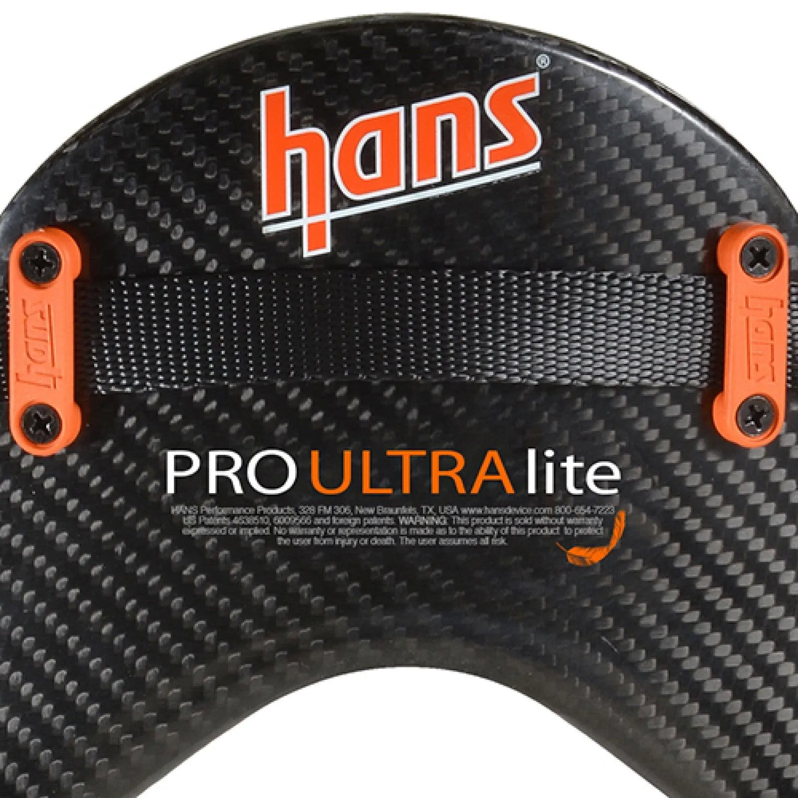 HANS Device Pro Ultra Lite Head & Neck Restraint Post Anchors Medium 30 Degrees FIA ONLY