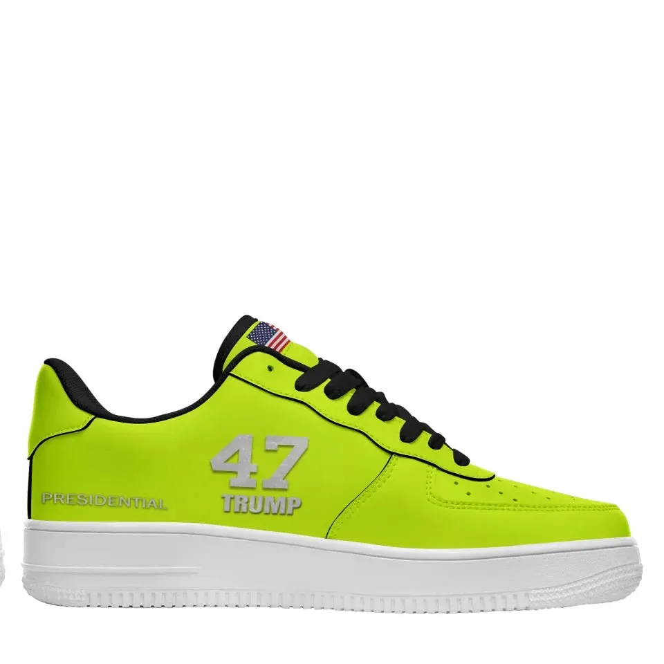 Personalized Trump 47 Sneakers, Custom Stylish Shoes, Comfortable Unisex Shoes