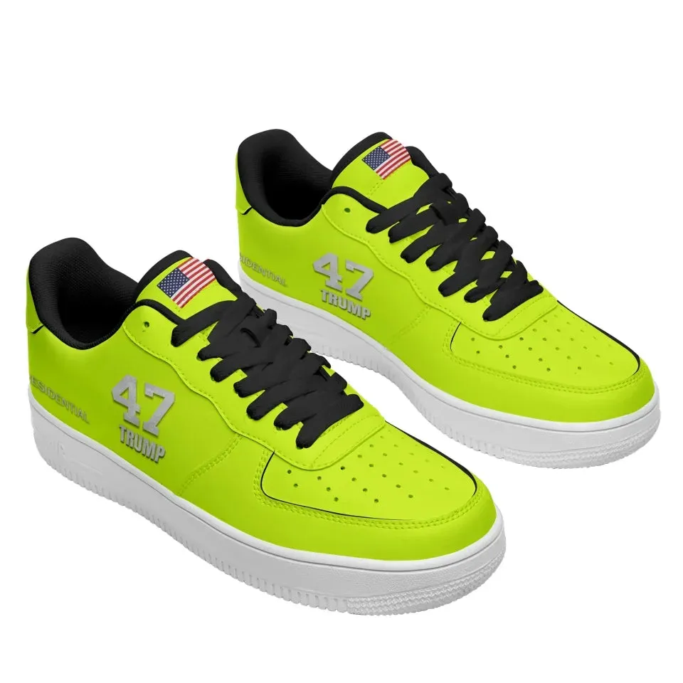 Personalized Trump 47 Sneakers, Custom Stylish Shoes, Comfortable Unisex Shoes