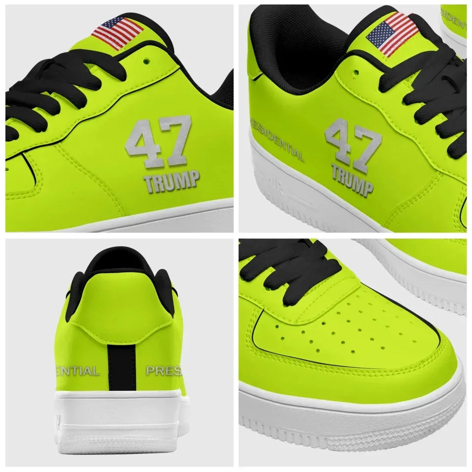 Personalized Trump 47 Sneakers, Custom Stylish Shoes, Comfortable Unisex Shoes