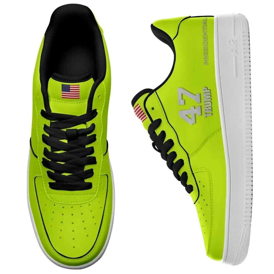 Personalized Trump 47 Sneakers, Custom Stylish Shoes, Comfortable Unisex Shoes