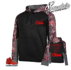 Retro 11 Win Like 96 Shoe Box Splatter Hoody