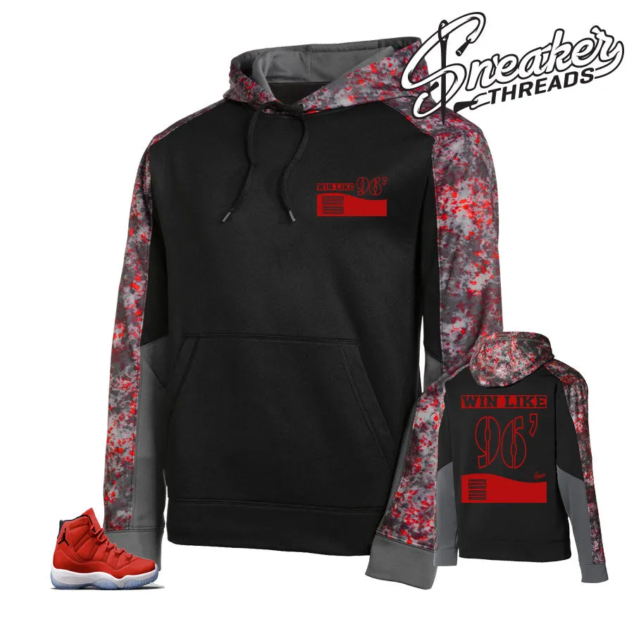 Retro 11 Win Like 96 Shoe Box Splatter Hoody