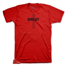 Retro 12 Gym Red Greatness Cross Shirt