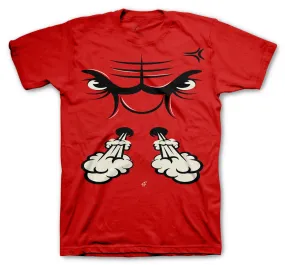 Retro 14 Gym Red Bullface Shirt