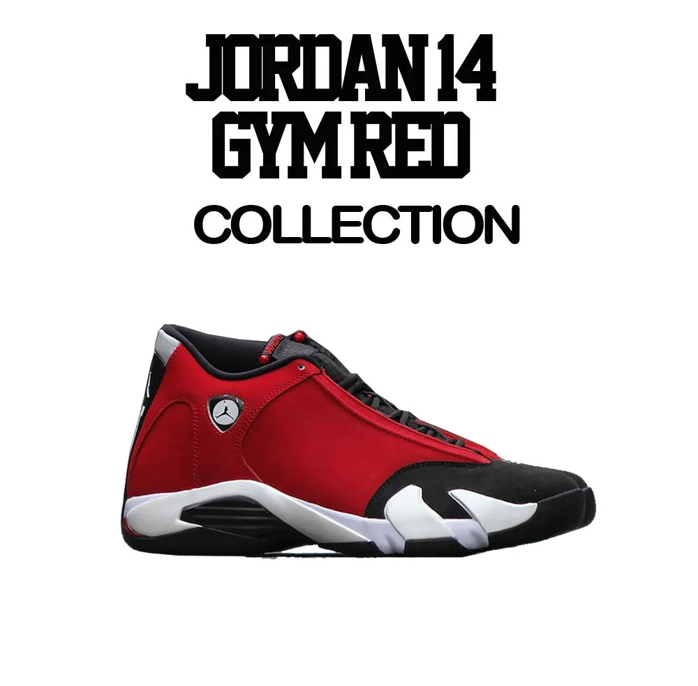 Retro 14 Gym Red Money Over Love Shirt