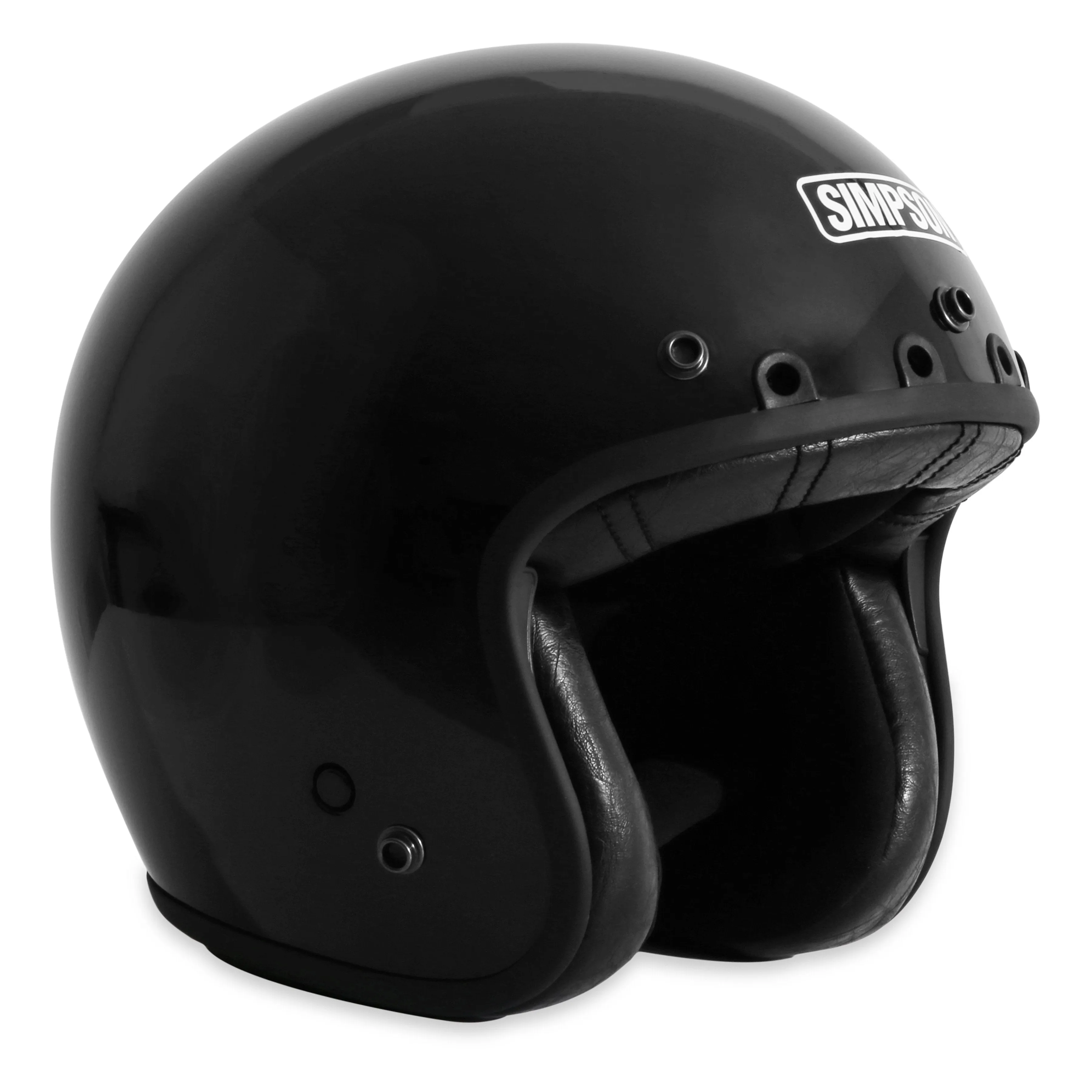 Simpson Chopper Helmet - Black