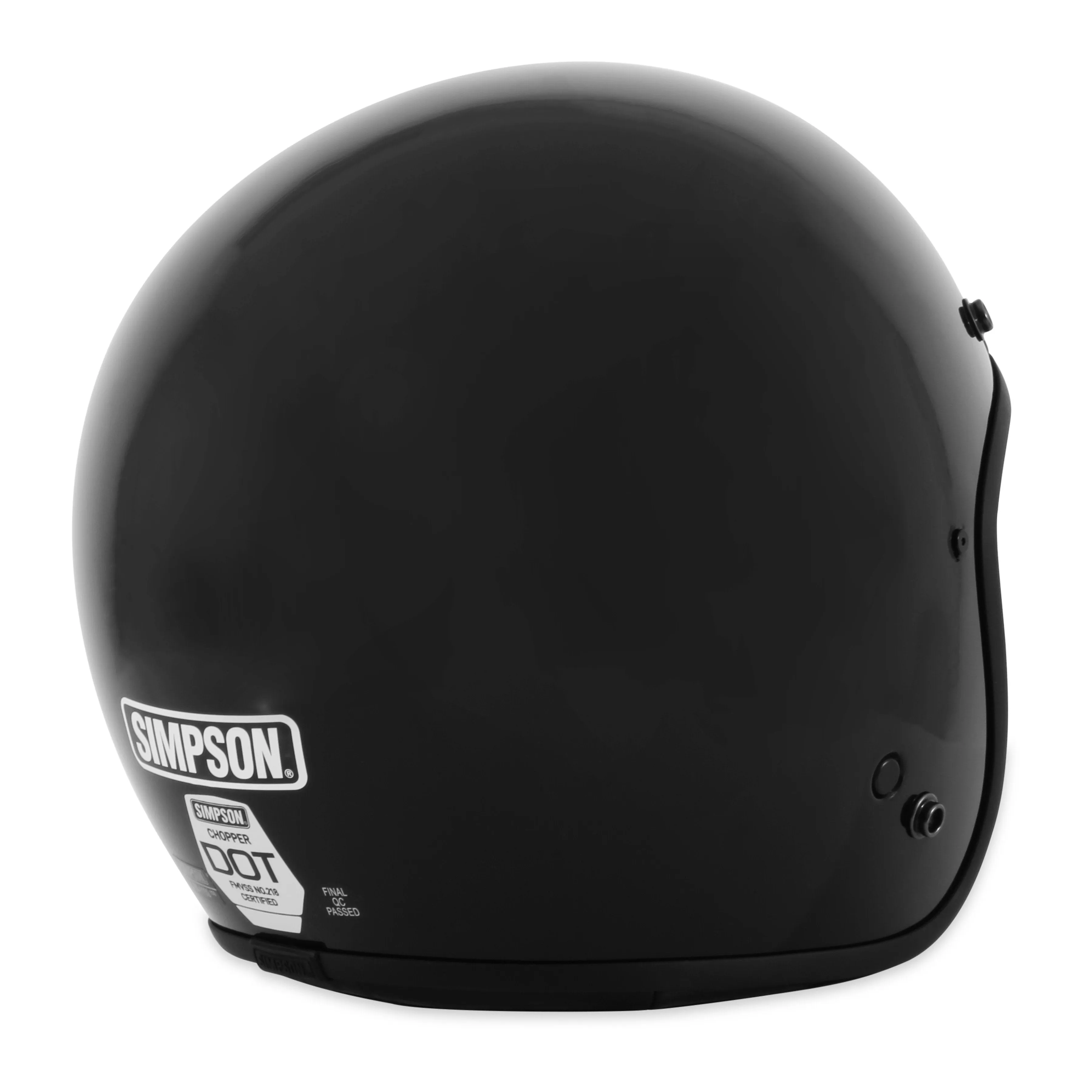 Simpson Chopper Helmet - Black