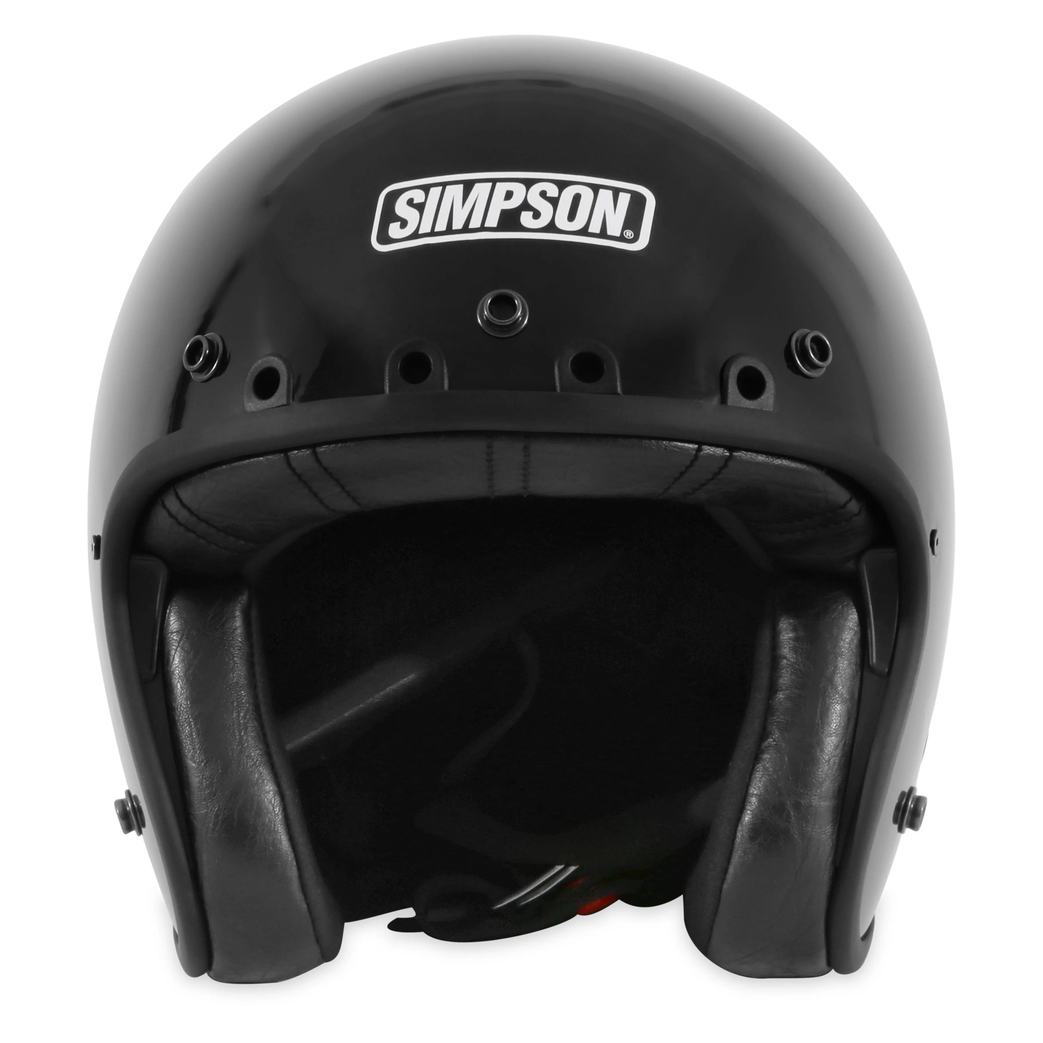 Simpson Chopper Helmet - Black