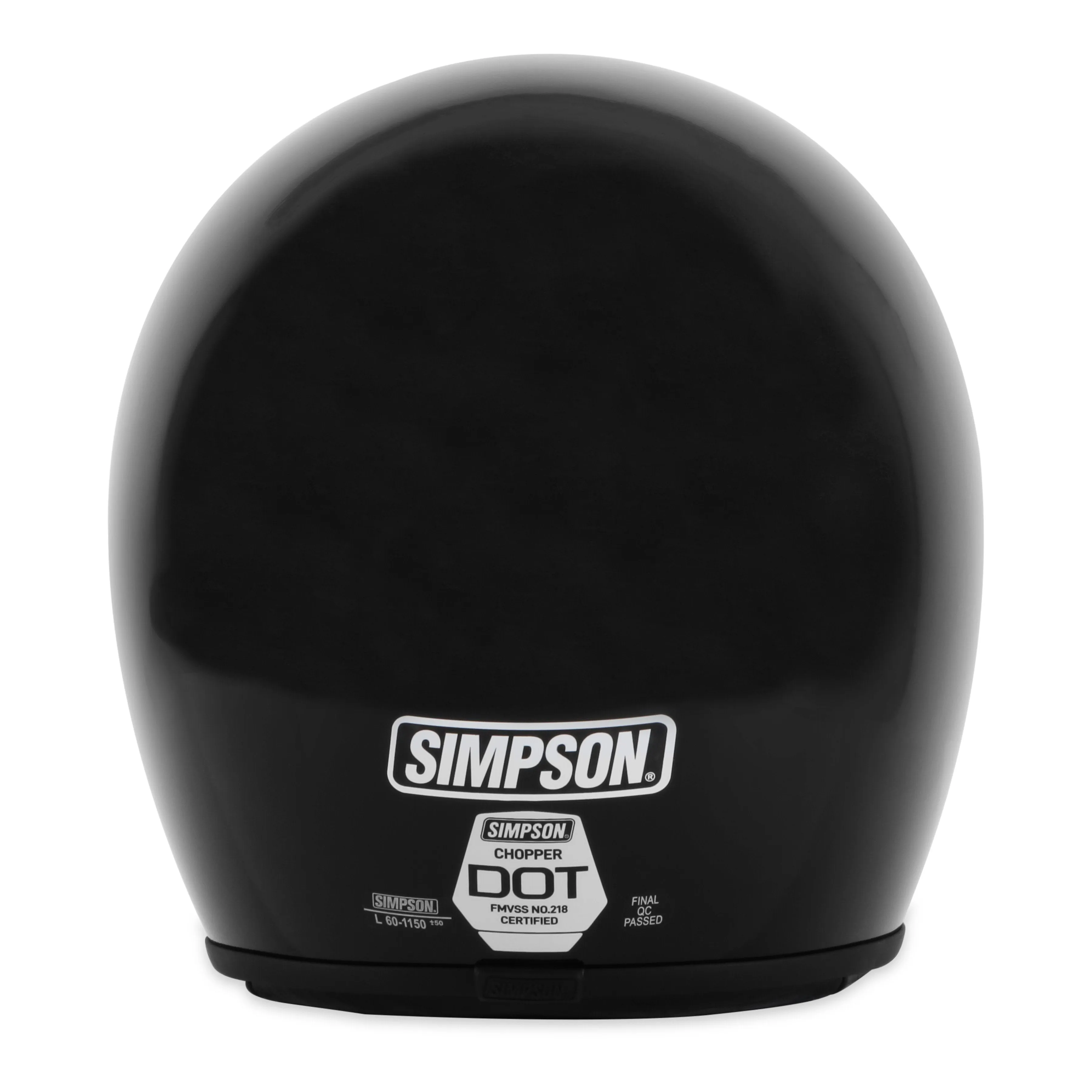 Simpson Chopper Helmet - Black