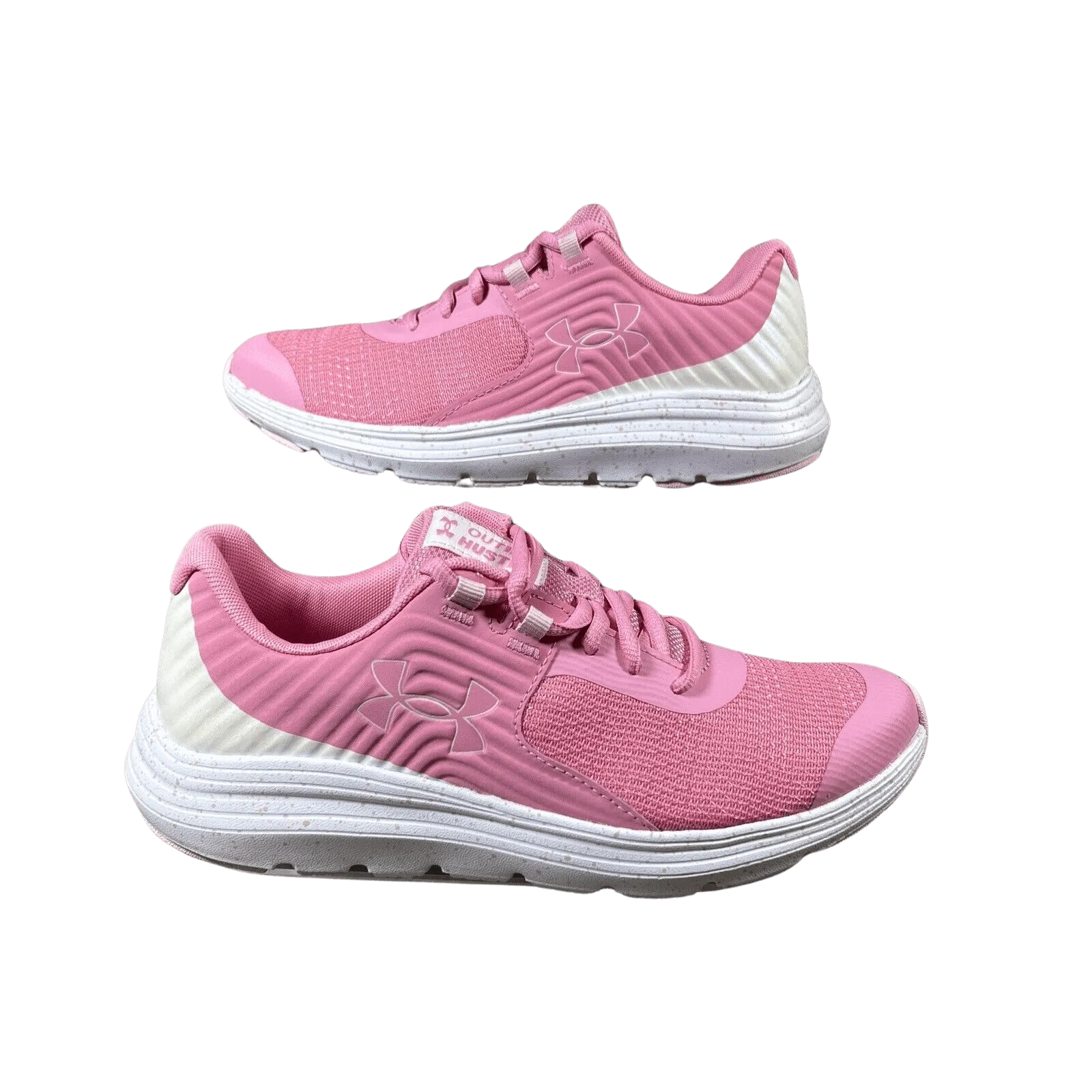 Under Armour GGS Outhustle 'Pink White' Kids Sneakers