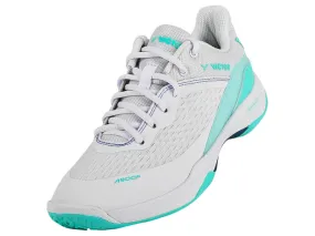 Victor [A900F AR White/Aqua] Court Shoes