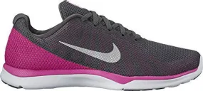WOMENS NIKE IN-SEASON TR 6 TRAINING SHOE DARK GREY/PLATINUM/FIRE PINK SIZE 10 M US